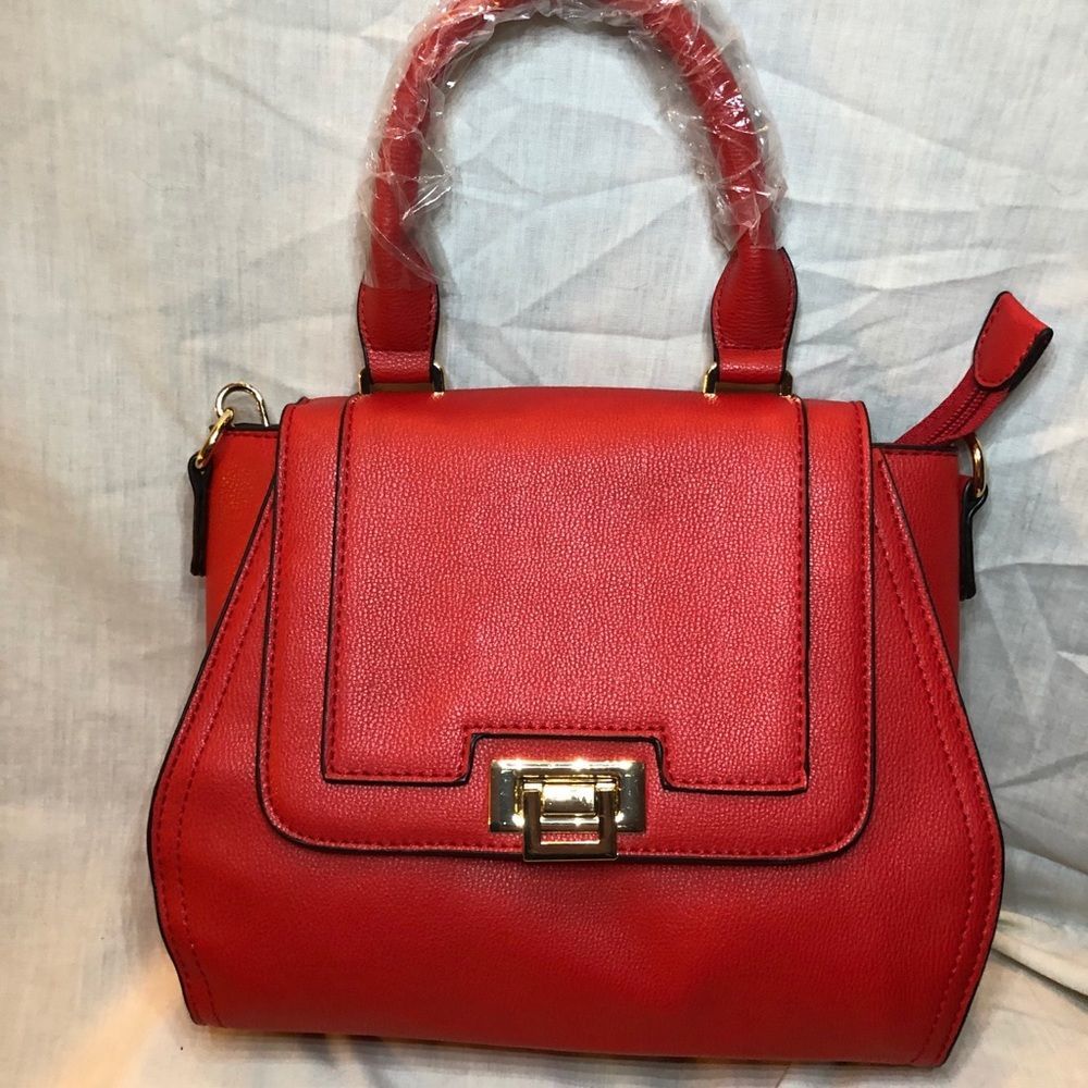 Orangey/Coral colored bag